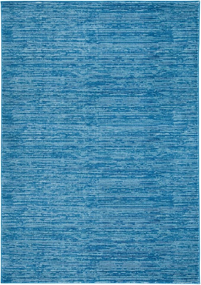 SAFAVIEH Vision Collection Accent Rug - 2'2" x 4', Blue, Modern Ombre Design, Non-Shedding & Easy to Clean, Ideal for Entryway, Foyer, Bedroom (VSN606M)