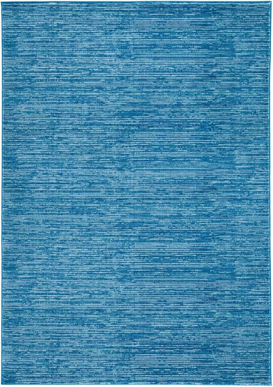 SAFAVIEH Vision Collection Accent Rug - 2'2" x 4', Blue, Modern Ombre Design, Non-Shedding & Easy to Clean, Ideal for Entryway, Foyer, Bedroom (VSN606M)