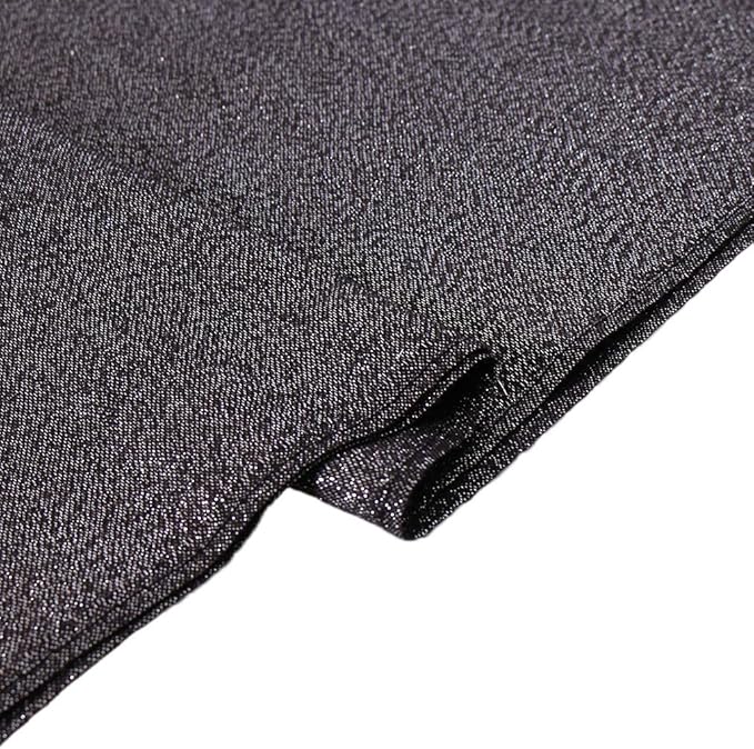LMVERNA Women's Sparkling Metallic Soft Pashmina Shawls and Wraps Scarf in Solid Colors