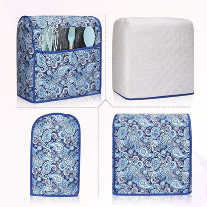Kitchen Aid Mixer Cover,Kitchen Stand Mixer Cover Compatible With 5-8 Quart Kitchenaid Hamilton Mixers,Kitchen Aid Covers for Stand Mixer With Pockets,Kitchen Aid Mixer Assecories