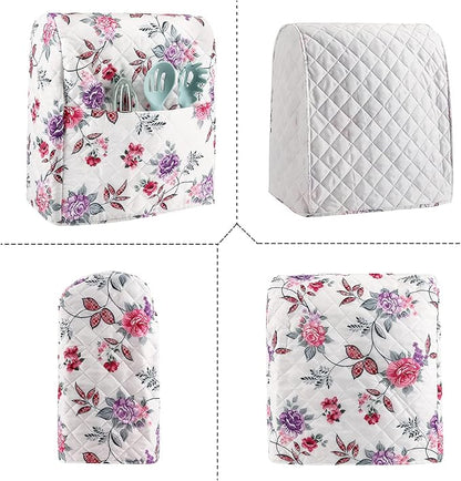 Stand Mixer Cover,Kitchen Mixer Cover Compatible With 5-8 Quart Kitchenaid Hamilton Mixers,Pioneer Woman Kitchen Aid Covers for Stand Mixer,Pioneer Women Kitchen Aid Mixer Assecories