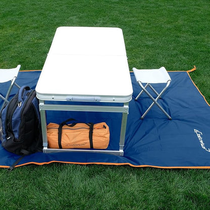 Clostnature Tent Footprint - Waterproof Camping Tarp, Heavy Duty Tent Floor Saver, Ultralight Ground Sheet Mat for Hiking, Backpacking, Hammock, Beach - Storage Bag Included