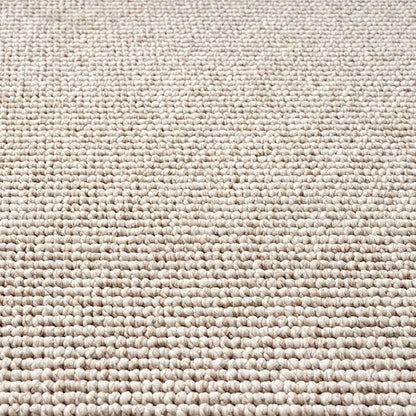 LUXE WEAVERS Solid Machine Woven Beige 5x7 Area Rug, Indoor Stain-Resistant Carpet