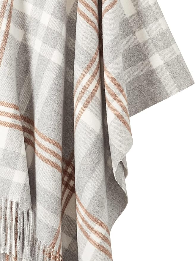 Breezy Lane Women's Shawl Wraps Warm Poncho Ruana Wrap Cardigan