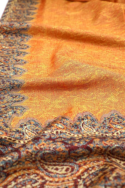 Achillea Big Paisley Pashmina Shawl Wrap for Women – Elegant Scarf for Weddings, Evening Dresses, Festivals & Daily Wear