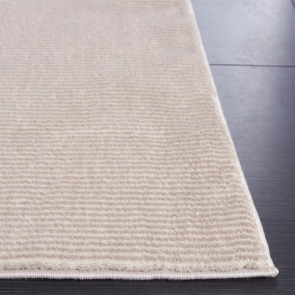 SAFAVIEH Revive Collection Runner Rug - 8', Beige, Non-Shedding & Easy Care, Ideal for High Traffic Areas in Living Room, Bedroom, Dining (REV102B-28)