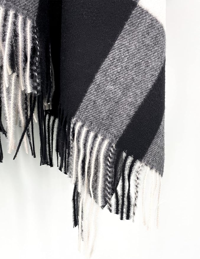 Breezy Lane Women's Shawl Wraps Warm Poncho Ruana Wrap Cardigan