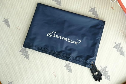 Clostnature Tent Footprint - Waterproof Camping Tarp, Heavy Duty Tent Floor Saver, Ultralight Ground Sheet Mat for Hiking, Backpacking, Hammock, Beach - Storage Bag Included
