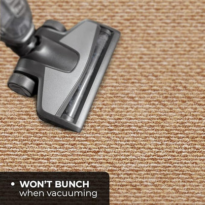 House, Home and More Skid-Resistant Carpet Indoor Area Rug Floor Mat - Praline Brown - 5 Ft X 7 Ft - Non Slip Rubber Backing, Stain Resistant, Dog Friendly, Living Room Bedroom Kitchen Entryway