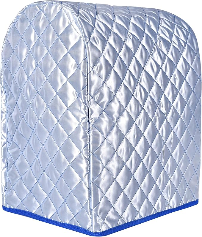 Stand Mixer Cover compatible with Kitchenaid Mixer, Fits All Tilt Head & Bowl Lift Models,Pure Cottot,Fine, Soft, Not Easy to Fade, Not Easy To Pilling. (Fits for 4.5-Quart and All 5-Quart, Blue)
