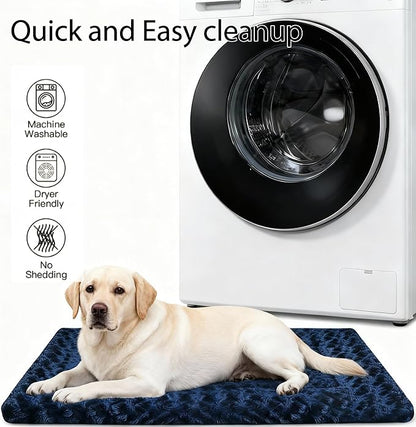 Dog Bed Mat - Dog Crate Pad - Reversible Mat for Pet Comfort - Soft Bed Crate Pads with Dual-Sided Design for All Seasons - Durable, Machine Washable Mat for Crates, Travel, and Home