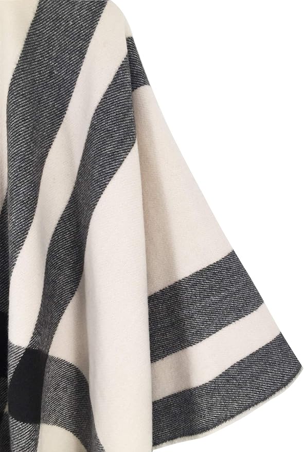 Breezy Lane Women's Shawl Wraps Warm Poncho Ruana Wrap Cardigan