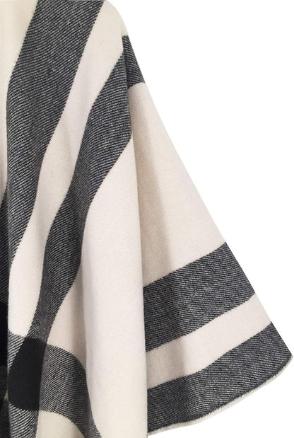 Breezy Lane Women's Shawl Wraps Warm Poncho Ruana Wrap Cardigan