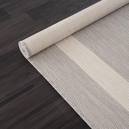 CAMILSON Outdoor Rug 6x9,Modern Outside Rugs for Patios Porches Waterproof Durable Washable Non-Shedding, Easy-to-Clean Indoor Outdoor Area Carpet (6 x 9, Bordered - Gray/White)