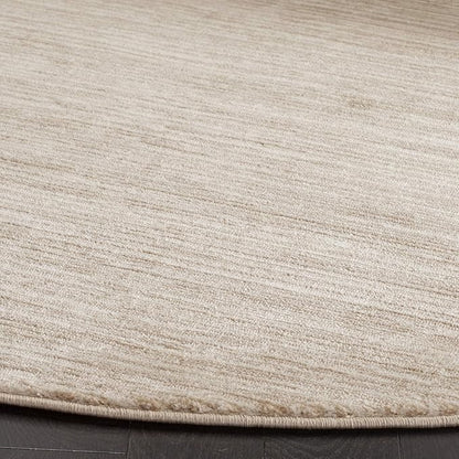 SAFAVIEH Vision Collection Area Rug - 6'7" Round, Aqua, Modern Ombre Design, Non-Shedding & Easy to Clean, Ideal for Living Room, Bedroom, Dining Space (VSN606B)