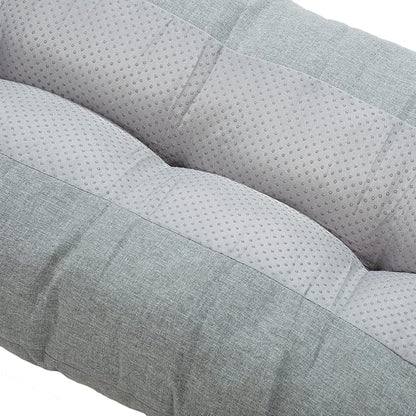 FUNHOME Outdoor Bench Cushion 42 x18 inch with Non-Slip Grips,Water Resistant Porch Swing Cushion,Bench Pillow Pads,Tufted Cushions for Patio Garden Furniture,42" Seat Cushions(Light Gray)