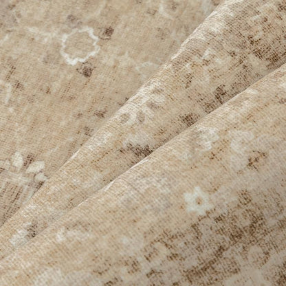 2x8 Brown Runner Rug Hallway Non Slip Kitchen Vintage Distressed Long Carpet Indoor Machine Washable Traditional Floral Bedroom Accent Throw Rug for Office Laundry Bathroom Dining Living Room