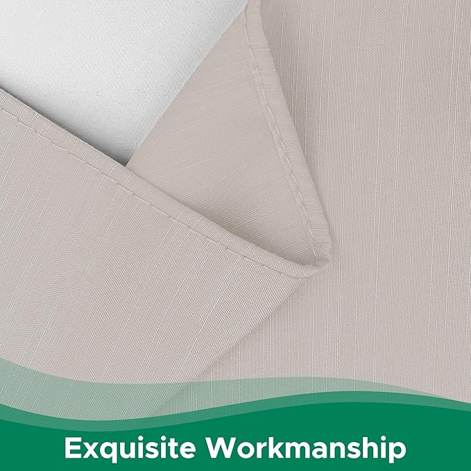 Biscaynebay Wrap Around Bed Skirts for Twin & Twin XL Beds with 15" Drop, Camel Grey Adjustable Elastic Dust Ruffles Easy Fit Wrinkle & Fade Resistant Silky Luxurious Fabric Machine Washable