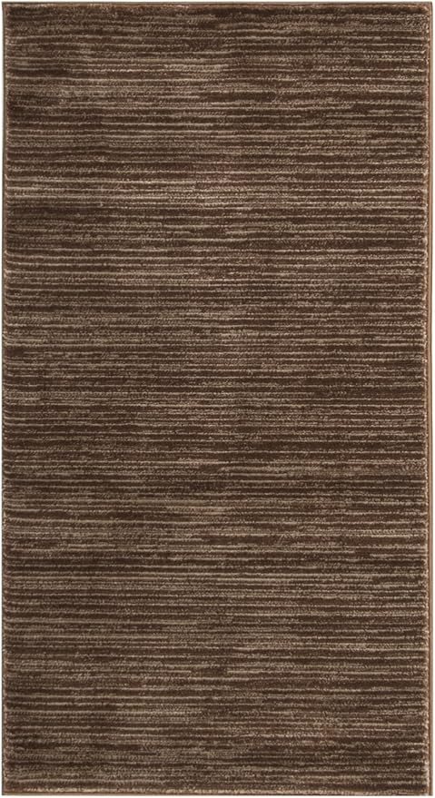 SAFAVIEH Vision Collection Accent Rug - 2' x 3', Brown, Modern Ombre Design, Non-Shedding & Easy to Clean, Ideal for Entryway, Foyer, Bedroom (VSN606E)