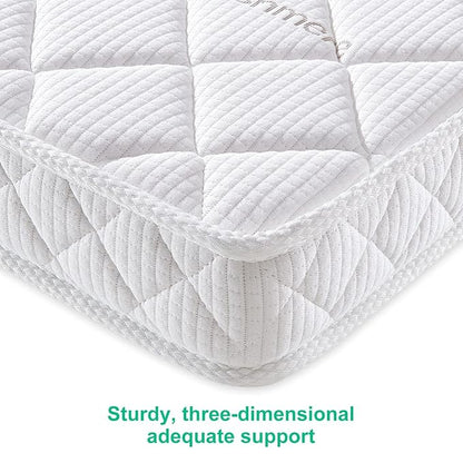 Premium Crib & Toddler Mattress,100% Knitted Fabric, Premium Fleece Surface-Hypoallergenic, 5" Thick Firm Soft Crib Mattress, Non-Toxic - Fits Standard Cribs & Toddler Beds