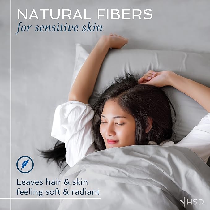 Hotel Sheets Direct 4 Piece Bed Sheet Set Full Size, 100% Viscose Derived from Bamboo Sheets Set with 2 Pillowcases, Cooling & Breathable Luxury Bedding, Moisture-Wicking & Silky Soft, Light Pink