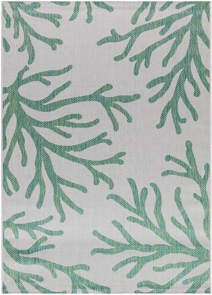 Keen Home Design Terrace Outdoor Area Rug - 12x15 Washable Indoor/Outdoor Rug for Patio, Kitchen, Balcony, Beach, Garden, Deck and Porch, Size: 12'x15'