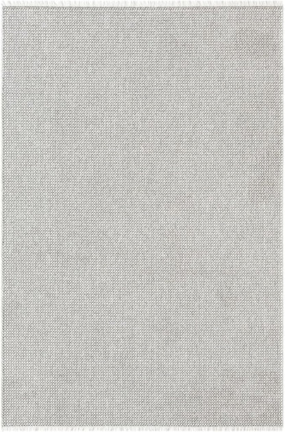 LUXE WEAVERS Solid Machine Woven Stone 6x9 Area Rug, Indoor Stain-Resistant Carpet