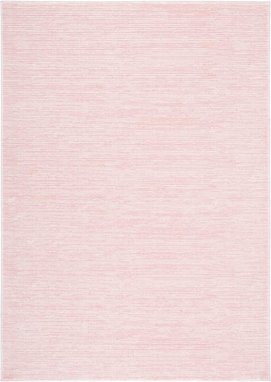 SAFAVIEH Vision Collection Accent Rug - 2' x 3', Pink, Modern Ombre Design, Non-Shedding & Easy to Clean, Ideal for Entryway, Foyer, Bedroom (VSN606U)