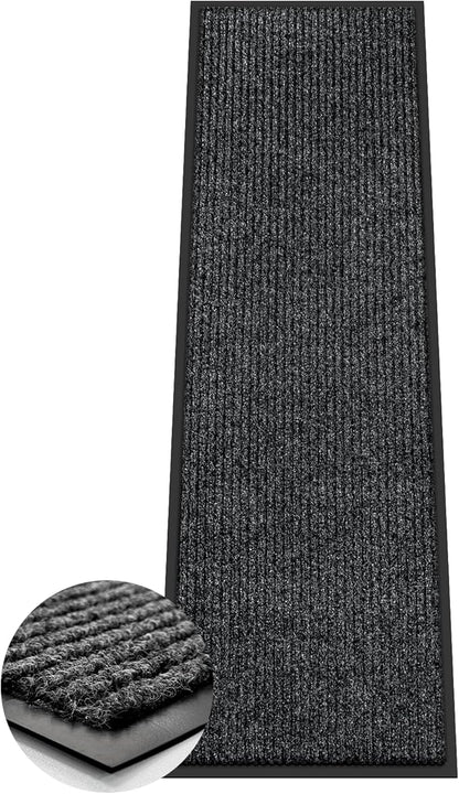 Azadx 3'x10' Indoor Outdoor Door Mat Heavy Duty Front Door Mat Ultra Absorbent Muddy Dirt Resist Welcome Door Mats Non-Slip Backing Entrance Mat for Home Commercial Outdoor Entrance Floor Mat