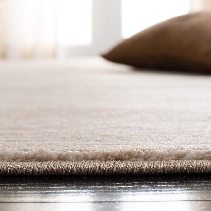 SAFAVIEH Vision Collection Runner Rug - 2'2" x 10', Cream, Modern Ombre Design, Non-Shedding & Easy to Clean, Ideal for Foyer, Hallway, Bedroom (VSN606F)