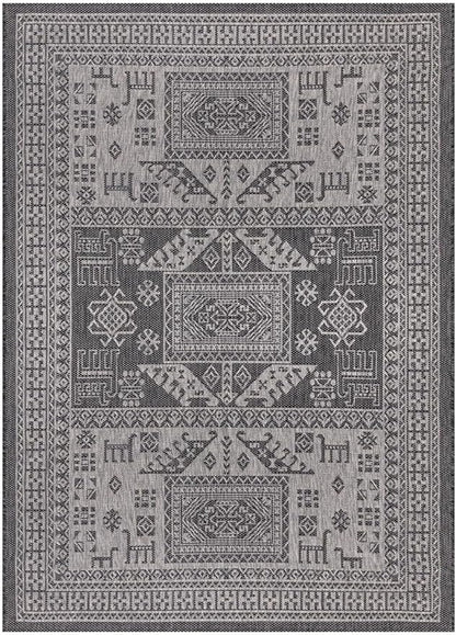 Keen Home Design Terrace Outdoor Area Rug - 10x14 Washable Indoor/Outdoor Rug for Patio, Kitchen, Balcony, Beach, Garden, Deck and Porch, Size: 10'x14'