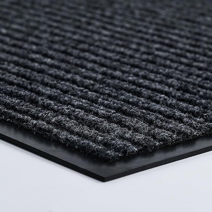 Durable Indoor Outdoor Door Mats for Entryway, Heavy Duty Front Door Mat, 48” x 24” Low Profile Welcome Mats for Entry, Stain and Fade Resistant Indoor Outdoor Entrance Mat