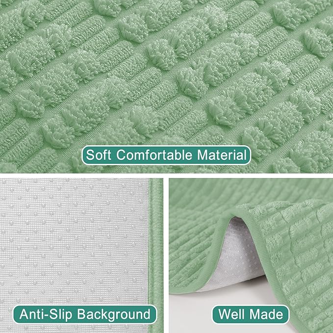 Foxdecor Couch Arm Cover Sofa Armrest Cover Armchair Covers, Anti-Slip Couch Arm Protectors Sofa Arm Covers Pack of 2pcs, (Sage Green 20x20 Inch)