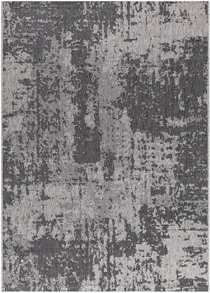 Keen Home Design Terrace Outdoor Area Rug - 4x6 Washable Indoor/Outdoor Rug for Patio, Kitchen, Balcony, Beach, Garden, Deck and Porch, Size: 3'10"x5'7"