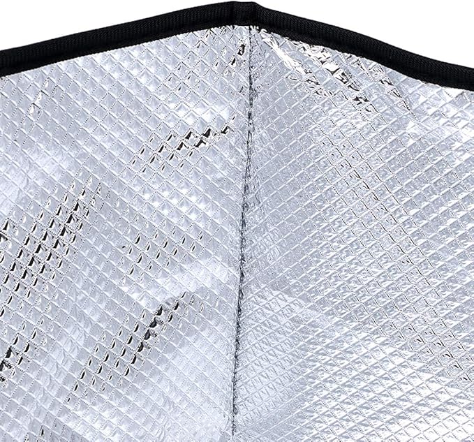 OwnMy Heat-Resistant Dust-Proof Microwave Oven Grill Cover Protector - Waterproof Nylon Fabric Microwave Oven Dust Cover Case Protections for Toaster Oven (Black)