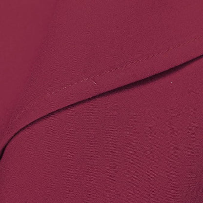 NTBAY Toddler Bedding Set - 4 Piece Soft and Breathable Crib Bedding Set for Boys and Girls, Includes Quilted Comforter, Fitted Sheet, Flat Top Sheet and Envelope Pillowcase, Wine Red