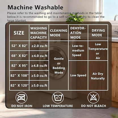 Waterproof Blanket for Couch, Leak Proof Dog Bed Blankets Reversible, Pet Throw Sofa Furniture Protector Machine Washable-68 x82,Light Brown+Dark Brown