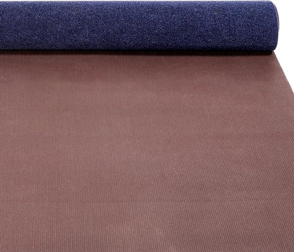 Marine Carpet,6 FT x 10 FT Deep Blue Indoor Outdoor Carpet 0.2" Thick Boat Carpet with Water-Proof TPE Backing, Non-Slide Outdoor Marine Carpet Roll for Home, Patio, Porch, Deck
