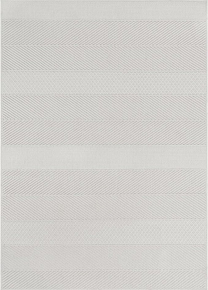 Beverly Rug Micro Loop Area Rug White 6x9 Modern Luxury Soft Boho Geometric Durable Indoor Area Rugs for Living Dining Room Office Stain Resistant Non Shedding Casual Indoor Carpet White 6 x 9