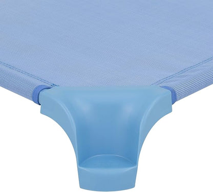 Sprogs Heavy-Duty Stackable Standard Size 52"L Daycare Cots for Kids and Toddlers, Stacking Preschool Classroom Kids Cots for Sleeping, Resting, Naptime, Pack of 4, Natural Colors