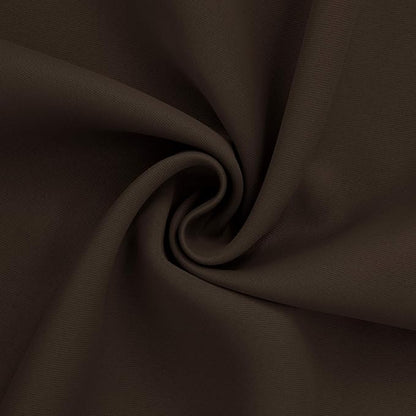 BGment Brown Blackout Curtains for Living Room - Chocolate Thermal Insulated Drapes Room Darkening Privacy Extro Long for Bedroom, 52 x 90 Inch, 2 Panels