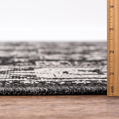 Keen Home Design Terrace Outdoor Area Rug - 9x12 Washable Indoor/Outdoor Rug for Patio, Kitchen, Balcony, Beach, Garden, Deck and Porch, Size: 8'10"x12'
