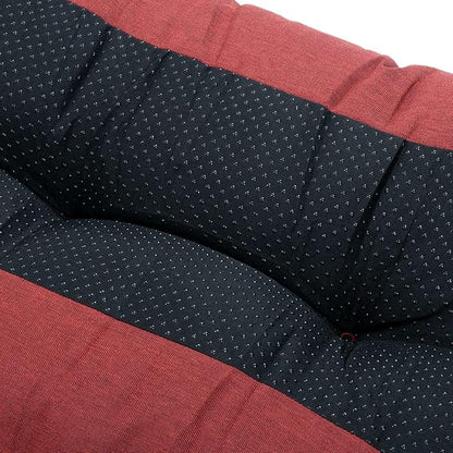 FUNHOME Outdoor Bench Cushion 42 x18 inch with Non-Slip Grips,Water Resistant Porch Swing Cushion,Bench Pillow Pads,Tufted Cushions for Patio Garden Furniture,42" Seat Cushions(Dark Red)