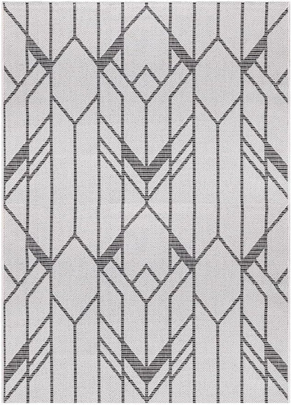 Keen Home Design Terrace Outdoor Area Rug - 8x10 Washable Indoor/Outdoor Rug for Patio, Kitchen, Balcony, Beach, Garden, Deck and Porch, Size: 7'7"x10'