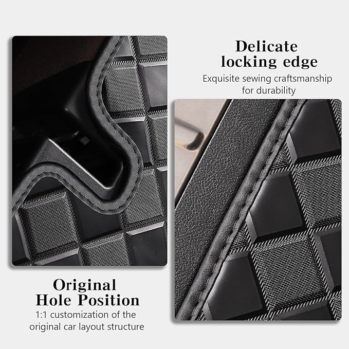 Cargo Mat & Backrest Mats for 2023 2024 2025 Kia Sportage Accessories, All Weather Waterproof Rear Cargo Liner Rear Trunk Liner Back Seat Cover Protector(Only Fits Without Speaker Model)
