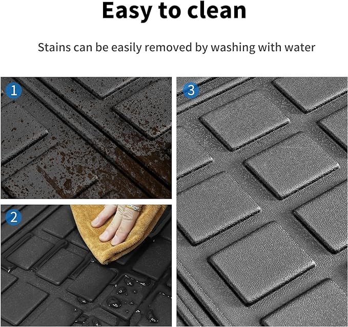 Custom for 2019-2025 2026 Mazda 3 Sedan Cargo Mats Trunk Liner All Weather TPE Protection Mat Accessories (Only for Sedan，Not for Hatchback)