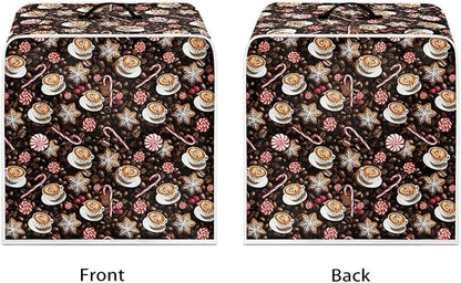 Mumeson Coffee Maker Cover, Dust Protection, Waterproof, Polyester, Coffee66