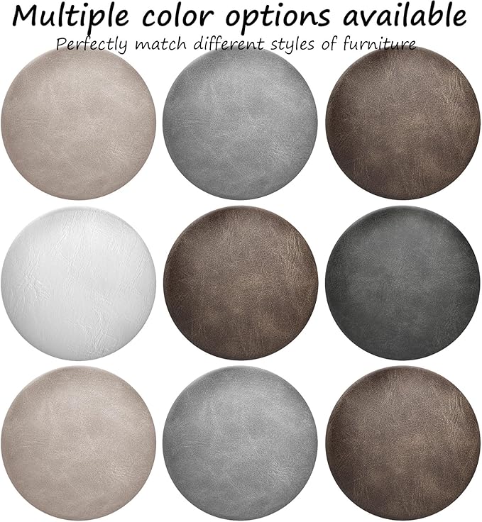 Leather Upholstery Twist Pins for Bed Skirts – 12 Pack Fabric Holders and Tacks for Sofa Covers, Armchairs, and DIY Sewing – Elegant Screw Design Upholstery Accessories (12, Light Gray)