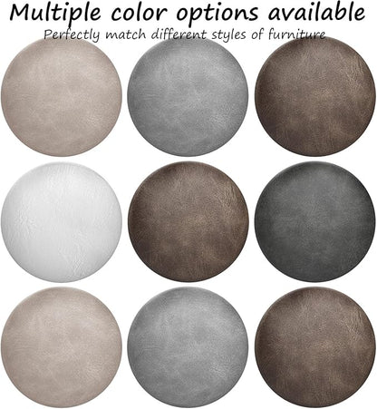 Leather Upholstery Twist Pins for Bed Skirts – 12 Pack Fabric Holders and Tacks for Sofa Covers, Armchairs, and DIY Sewing – Elegant Screw Design Upholstery Accessories (12, Light Gray)