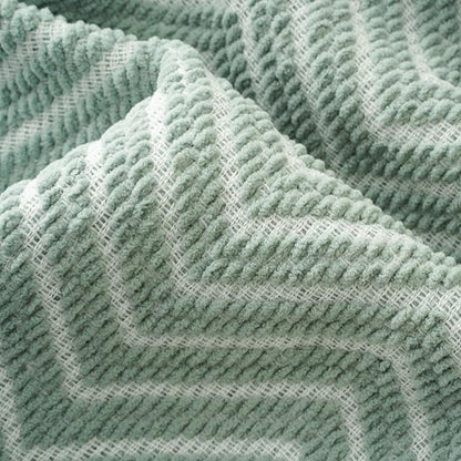 BATTILO HOME Sage Green Throw Blanket for Couch, Decorative Knit Seafoam Green Throw Blanket for Bed, Super Soft Sage Green Room Decor, 50"x60"